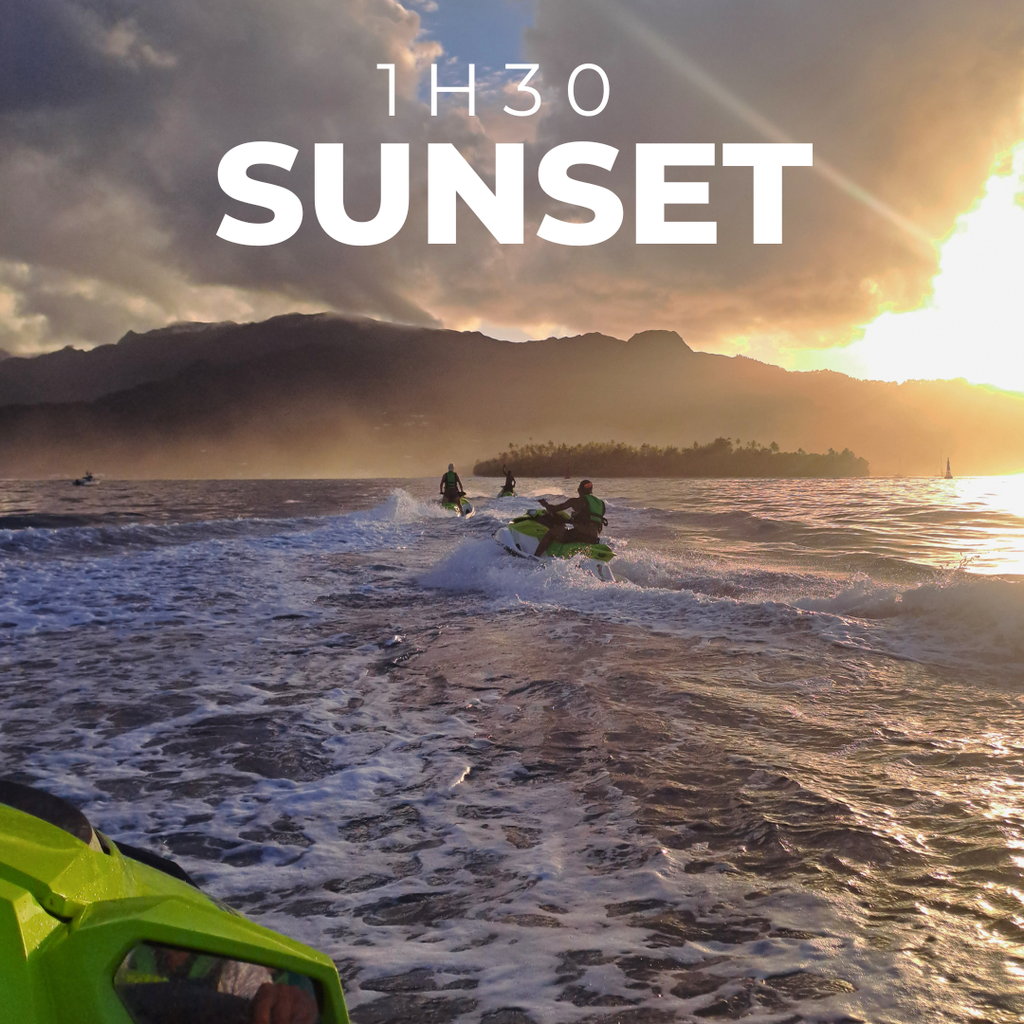 Sunset JET SKI 1H30